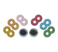 Set d'yeux de sécurité pour peluches - 20mm 6 couleurs 1 paire - Rico Design(...) - Multicolore Multicolore G