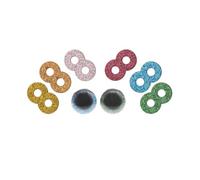 Set d'yeux de sécurité pour peluches - 30mm 6 couleurs 1 paire - Rico Design