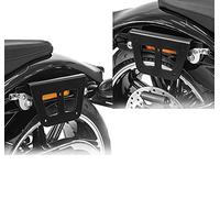 Set Écarteurs Support sacoches cavalières pour Harley Dyna Street Bob 06-17 QL