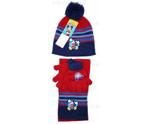 Set Écharpe, Bonnet et Gants Mickey Mouse Rouge