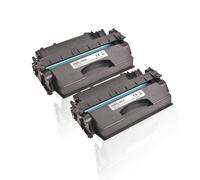 Set économique compatible avec HP CE 505 X / 05X contient 2x Cartouche toner