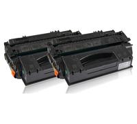 Set économique compatible avec HP Q 5949 X / 49X contient 2x Cartouche toner