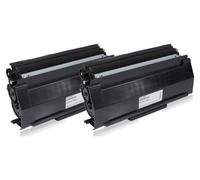 Set économique compatible avec Lexmark X264H11G contient 2x Cartouche toner