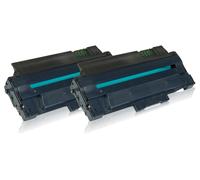 Set économique compatible avec Samsung / HP MLT-D 1052 L/ELS / 1052L contient 2x Cartouche toner
