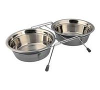Trixie Gamelle Acier Inox - Antivibration - 0.25L/11Cm,