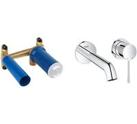 Set élément encastré de mitigeur Grohe Eurostyle 23571000, mitigeur de lavabo Grohe Essence 19408001