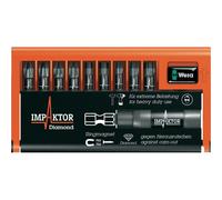 Set embouts 8740/51/55/67-9/IMP DC Impaktor Bit-Check Wera