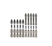 Set Embouts Magnétiques 50-100mm Pour Visseuse Électrique | Acier allié traité, finition phosphate , queue 6.35mm, compatible pour change rapide, usage intensif(50mm+75mm)