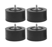 Set en pour amortisseur de vibrations d'air conditionné : protection contre les vibrations, absorption des chocs, réduction du bruit antidérapant, 4 pièces de coussinets, tapis pour appareils