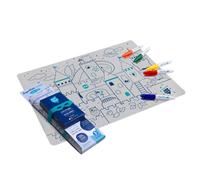 Set En Silicone À Colorier - Château Multi-coloured TU