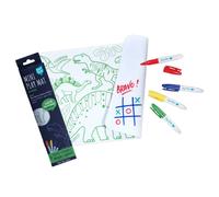 Set en silicone à colorier réversible - mini dino multi-coloured TU