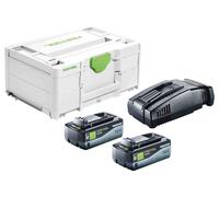 Set énergie 18V SYS 2 x 8,0 / SCA 16 + coffret SYSTAINER 3 - FESTOOL - 577327