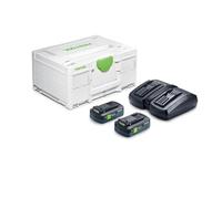 Festool Set Énergie SYS 18V TBX4/TCL6DUO 2x4Ah – 578819