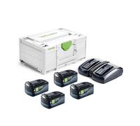 Set Énergie SYS 18V 4 x 5,0 HP-ASI + TCL 6 DUO FESTOOL