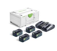 Set énergie SYS 18V 4XHP5.0/TCL6DUO - FESTOOL - 578681