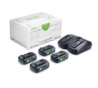 Set énergie SYS 18V 4XTBX4/TCL6DUO - FESTOOL - 578823