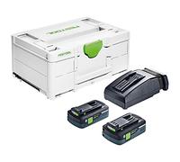 Festool - Set énergie Sys3 Eng 18v 2x4,0/tcl6 Festool 576811