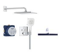 Set ensemble de douche Grohe Precision Smartcontrol 34876000, raclette à eau Grohe 4067393055617