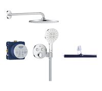 Set ensemble de douche Grohe Precision Smartcontrol 34877000, raclette à eau Grohe 4067393055617