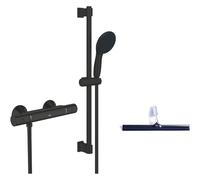 Set ensemble de douche Grohe Precision Start 345972431, raclette à eau Grohe 4067393055617