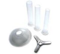 Set entonnoirs à saucisses pour hachoir manuel n°10, Tellier G