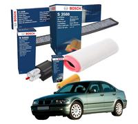 Bosch Filtre à air 1 457 433 588 pour BMW, Land Rover, MG, Rover, Alpina