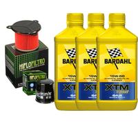 Set Entretien Transalp 600 Africa Twin 750 Bardahl XTM 15W50 Filtre à Huile Air