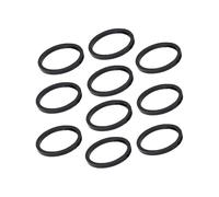 DEDA Jeu d''entretoises de tube de direction en aluminium 1-1/8 3 MM 10 U