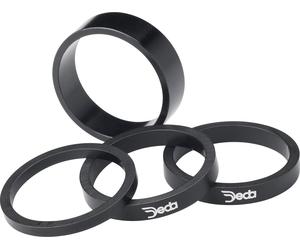 SET ESPACIAD.DEDA TUBO DIREC.1-1/8 5mm AL.NE (10U)