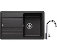 Set évier en granit Blanco Legra 45 S 522201, mitigeur de cuisine Blanco Mida 517742