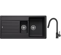 Set évier en granit Blanco Legra 6 S 526086, mitigeur de cuisine Oltens Litla 35204300