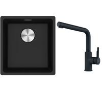 Set évier en granit Franke Maris 125.0687.249, mitigeur de cuisine Franke Urban 115.0627.523
