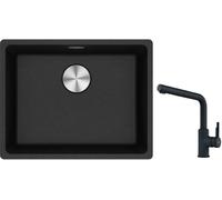 Set évier en granit Franke Maris 125.0687.253, mitigeur de cuisine Franke Urban 115.0627.523
