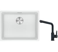 Set évier en granit Franke Maris 125.0687.255, mitigeur de cuisine Franke Urban 115.0627.523