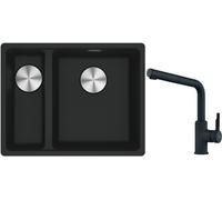 Set évier en granit Franke Maris 125.0687.268, mitigeur de cuisine Franke Urban 115.0627.523