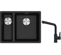 Set évier en granit Franke Maris 125.0687.269, mitigeur de cuisine Franke Urban 115.0627.523