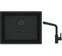 Set évier en granit Franke Maris 125.0697.759, mitigeur de cuisine Franke Urban 115.0627.523