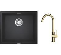 Set évier en granit Grohe K700 31653AP0, mitigeur de cuisine Oltens Skafta 35206800