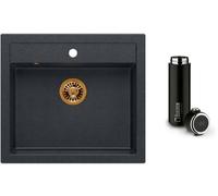 Set évier GraniteQ Quadron Bill HCQB6054U8_PVDC1, mug thermique Quadron M0051