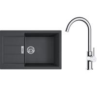 Set évier Tectonite Franke Sirius 2.0 143.0618.577, mitigeur de cuisine Oltens Skafta 35206100