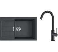 Set évier Tectonite Franke Sirius 2.0 143.0618.577, mitigeur de cuisine Oltens Skafta 35206300