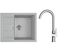 Set évier Tectonite Franke Sirius 2.0 143.0618.668, mitigeur de cuisine Oltens Skafta 35206100