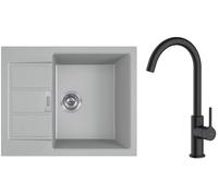 Set évier Tectonite Franke Sirius 2.0 143.0618.668, mitigeur de cuisine Oltens Skafta 35206300