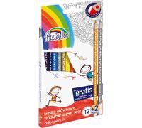 Set exclusif de crayons de couleur pour artistes - 14 couleurs différentes
