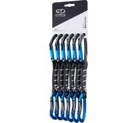 Set express Climbing Technology Set Lime Nylon PRO 6 pcs anthracite/bleu électrique 17cm
