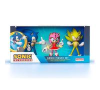 Set familial de Sonic - 3 personnages - COMANSI - Y90303 - Bleu - Dès 3 ans