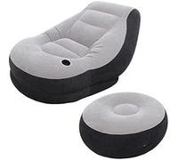 Set Fauteuil + Pouf Floques Ultra Lounge Intex