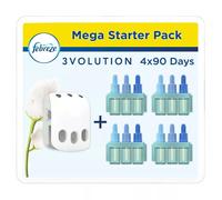 Set Febreze Ambi Pur Pure Frais 4 X Recharge + 1 X Prises de Parfum