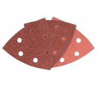 Bosch 2607019500 Lot De Feuilles Abrasives Pour Ponceuse Delta Grain 60-240 25 Pièces G