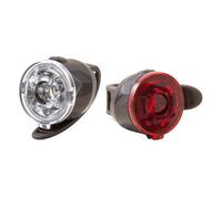 Set feux vélo à piles avant et arrière Dot Spanninga